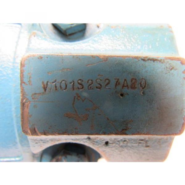 Vickers Liberia  V101S2S27A20 Single Vane Hydraulic Pump 1#034; Inlet 1/2#034; Outlet #11 image