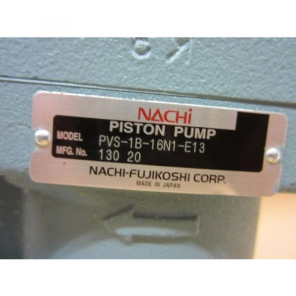 NACHI Czech Republic  PISTON PUMP PVS-1V-16N1-13E #2 image
