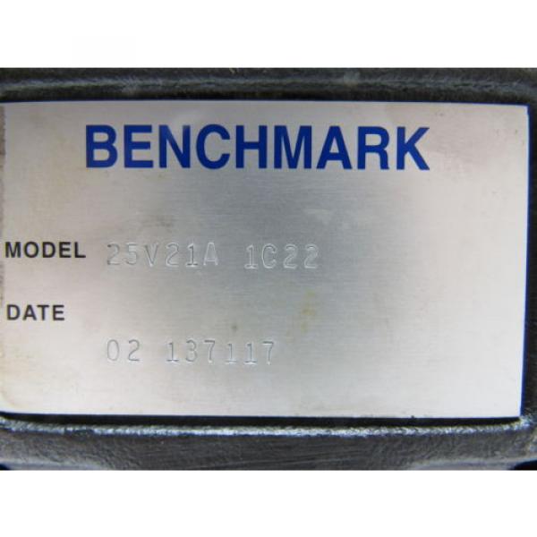 Benchmark/Vickers Fiji  25V21A-1C22 Rebuilt Hydraulic Single Vane Pump 7/8#034; Shaft #8 image