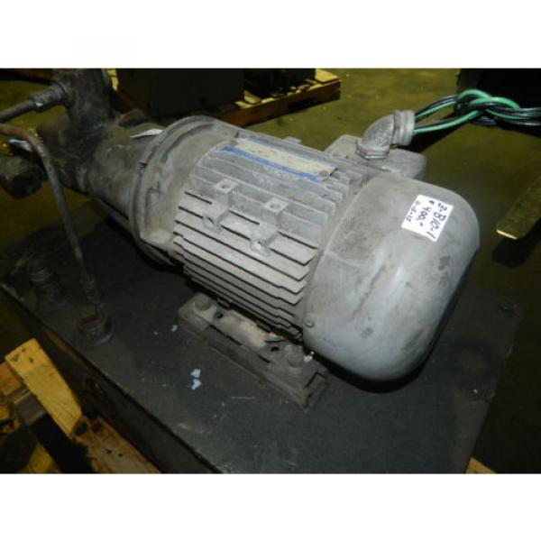 2 Uruguay  HP AC Motor w/ Continental Hydraulic Pump and Tank, PVR6-6B0B-RF-0-1-F, Used #7 image