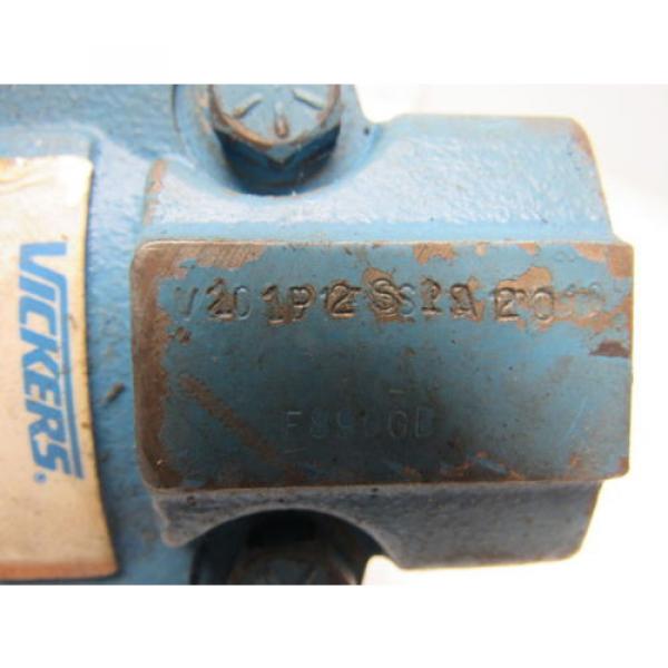 Vickers Bulgaria  V101P2S1A20 Single Vane Hydraulic Pump 1#034; Inlet 1/2#034; Outlet #11 image