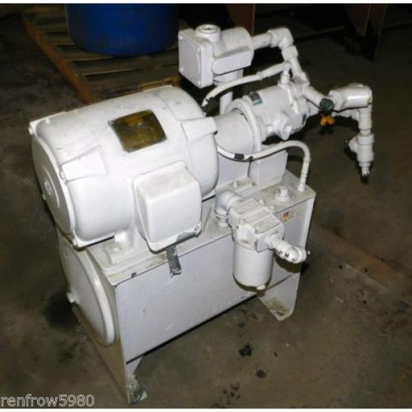 Vickers Swaziland  PVB5-LSY-20-C-11 Hydraulic Unit w/Westinghouse 5HP Motor #1 image