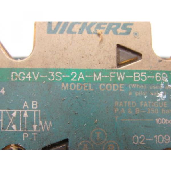 Vickers Laos  DG4V-3S-2A-M-FW-B5-60 Solenoid Operated Directional Valve 110/120V #6 image