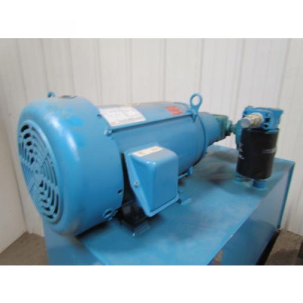 Vickers Guyana  V20-1P7P-1D-11 Fixed Displacement 30 Gal Hydraulic Power Unit 10HP 3PH #3 image