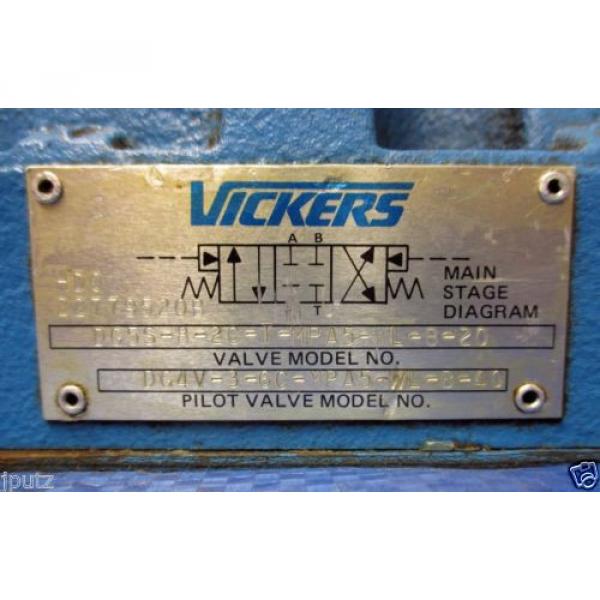 Vickers Oman  Pump DG5S-8-2C-T-MPA5-WL-B-20 DG4V-3-6C-MPA5-WL-B-40 #2 image