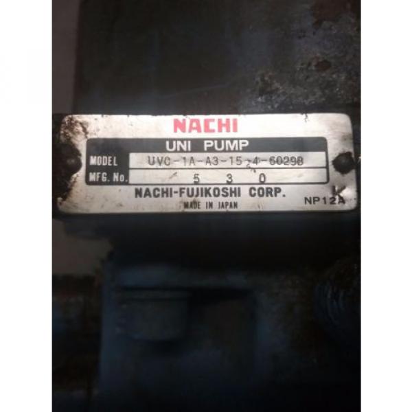 Nachi Guatemala  Varible Vane Pump VDC-1B-1A3-U-6029B_UVC-1A-A3-15-4-6029B #2 image