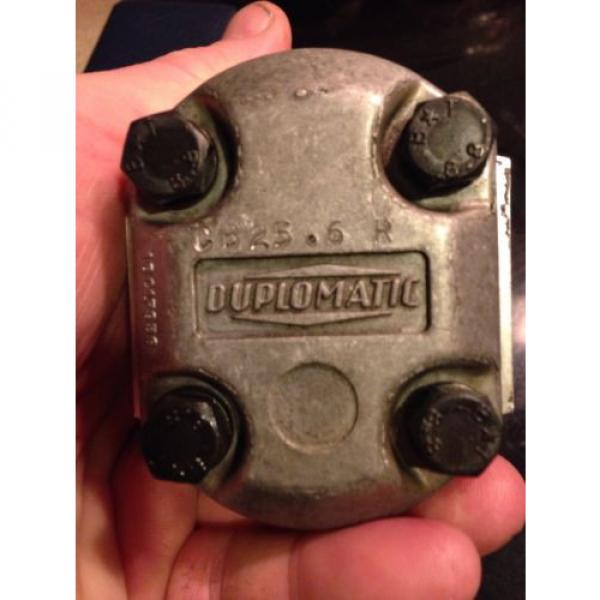 DUPLOMATIC Gear Drive PUMP # 1BC1F856 CB25.6R PB6R/3.00 Machine Part #5 image