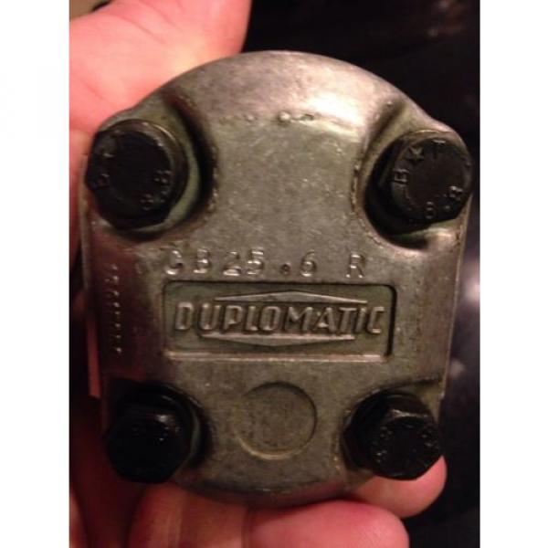 DUPLOMATIC Gear Drive PUMP # 1BC1F856 CB25.6R PB6R/3.00 Machine Part #6 image