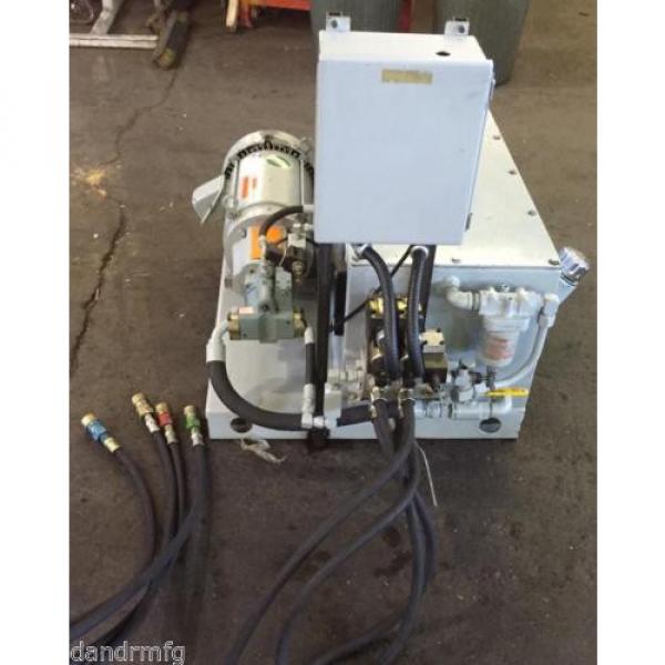 CPI AUTOMATION HYDRAULIC POWER PACK 3,000 PSI 30 GAL 5.0 GPM@1750 RPM 575 60 AMP #3 image