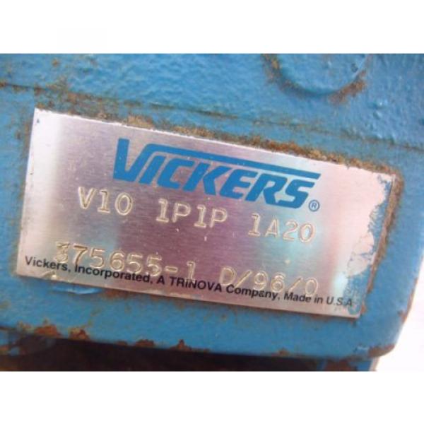 VICKERS Vietnam  HYDRAULIC PUMP V101P1P1A20 #5 image