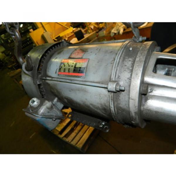 10 Uruguay  HP AC Motor w/ Vickers Hydraulic Pump, VQ10-A2R-SE15-20-C21-12, Used #4 image