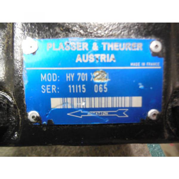 Origin PARKER DENISON HYDRAULIC VANE PUMP # HY701X22L PLASSER amp; THEURER #4 image