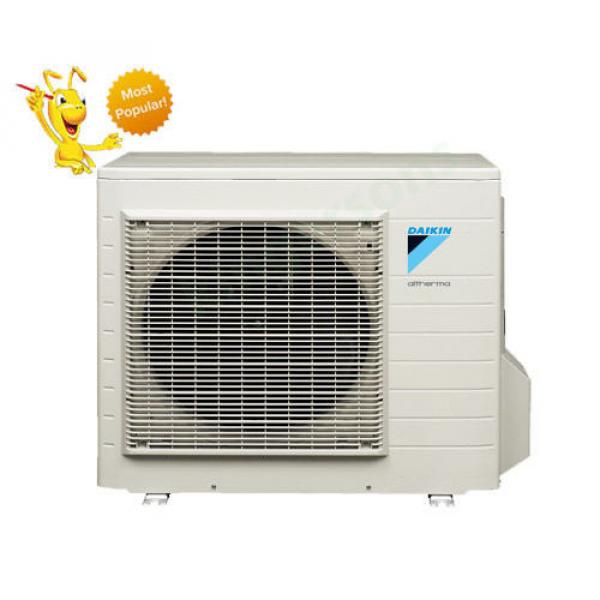 15000 + 15000 Btu Daikin Dual Zone Ductless Wall Mount Heat Pump Air Conditioner #2 image