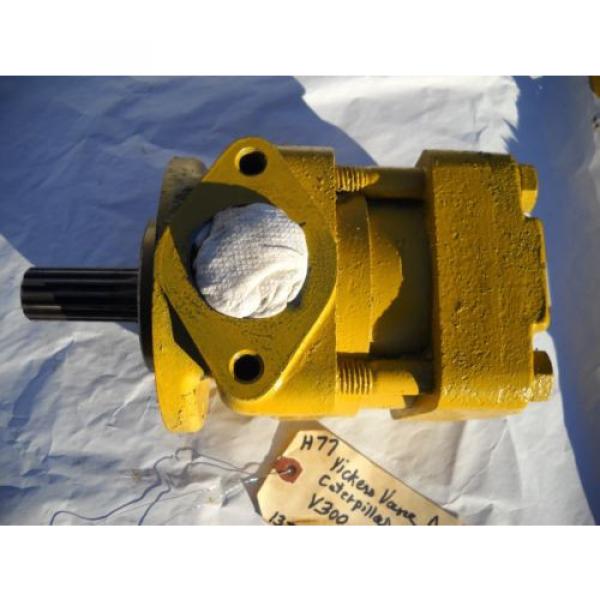 VICKERS Egypt  V300 24 20A 11 S55LH HYDRAULIC PUMP off CATERPILLAR CAT #4 image