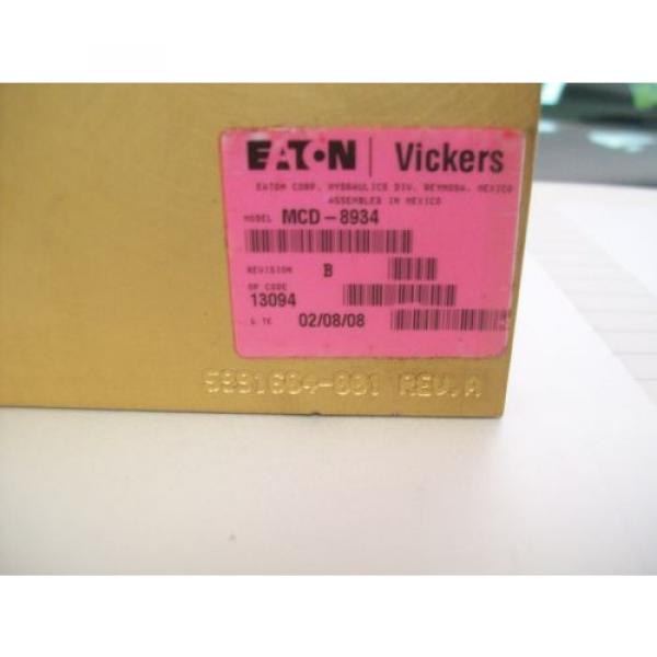 EATON Hongkong  VICKERS MCD8934 HYDRAULIC VALVE 12 VOLT #3 image