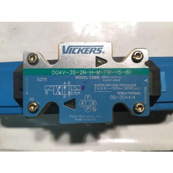 Vickers Burma  Hydraulic Control Valve 508173 SKU #220 #4 image