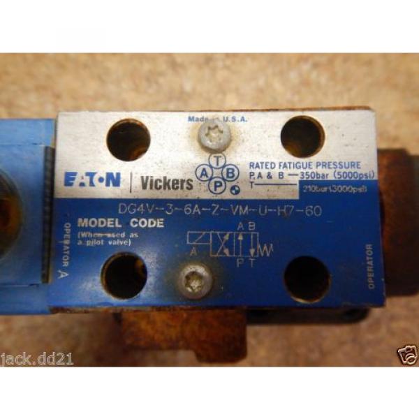 Origin Burma  Eaton Vickers Hydraulic Directional Control Valve Solenoid  DG5V / DG4V Origin #3 image