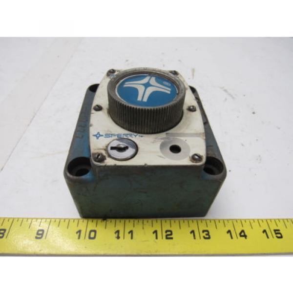 Sperry Solomon Is  Vickers FG-02-1500-50 Hydraulic Flow Control Valve Manifold Mounted #1 image