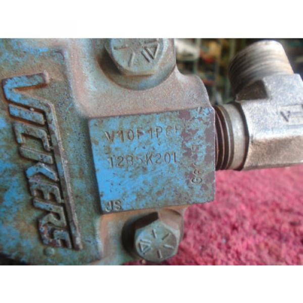 Vickers Suriname  Hydraulic Pump - Model# V10F1P6B - 12B5K20L turns well #6 image