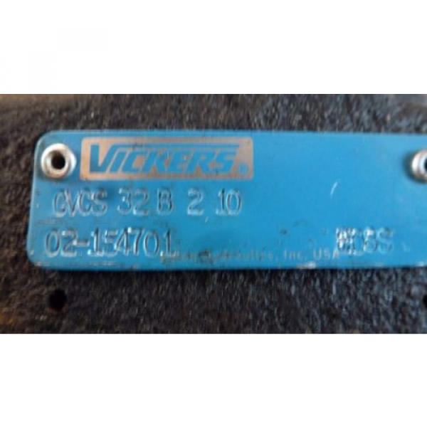 Vickers Uruguay  CVCS 32 B 2 10, 02-154701, Hydraulic Valve  origin Old Stock #2 image