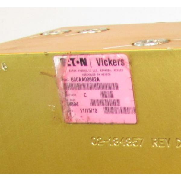 Eaton/Vickers Reunion  Hydraulic Valve Actuator/Manifold 630AA00662A #9 image