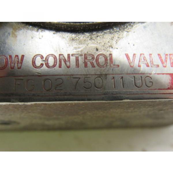 Vickers Ecuador  FG 02 750 11 UG Hydraulic Flow Control Valve #9 image