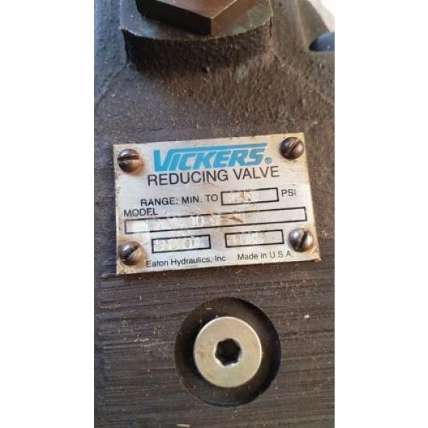 origin Oman  Vickers Eaton Hydraulic Reducing Valve F3 XG 10 3F 30 / 590397 Made in USA #2 image