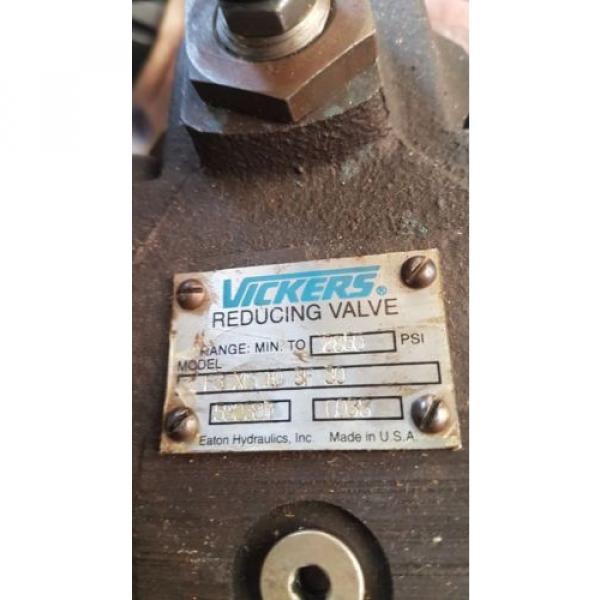 origin Oman  Vickers Eaton Hydraulic Reducing Valve F3 XG 10 3F 30 / 590397 Made in USA #4 image