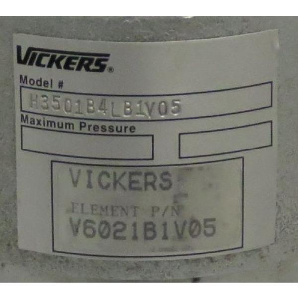 VICKERS Cuba  Hydraulic Filter M/N: H3501B4LB1V05 #6 image