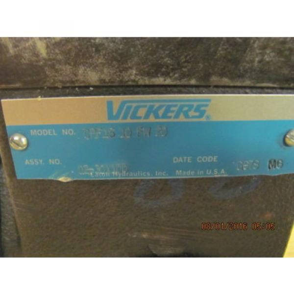 Vickers Swaziland  CEF19 10 FW 20 Hydraulic Valve #3 image