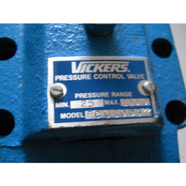 origin Cuba  Vickers RCG Pressure Reducing Hydraulic Valve, 250-1000 psi, RCG10-D4-22 #4 image