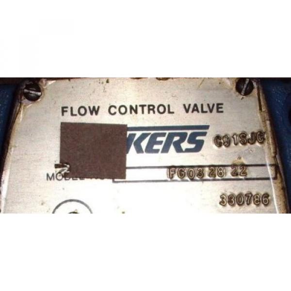 Vickers Laos  Hydraulic Flow Control , # FG032822 , A7L #2 image