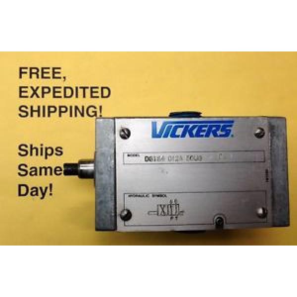 VICKERS Malta  DG1S4012A50UG Hydraulic Valve; FREE SAME BIZ DAY SHIPPING #1 image