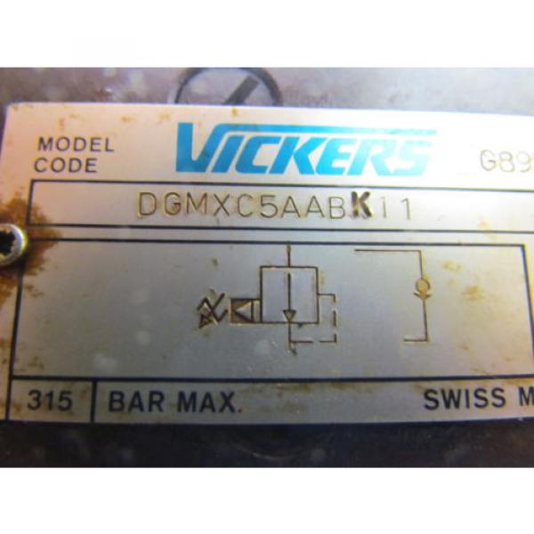Vickers Swaziland  DGMXC5AABK11 Pressure Reducing Hydraulic Valve NO Key #6 image
