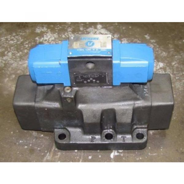 VICKERS Suriname  DG4S4L 0168C WB 50 TWO STAGE HYDRAULIC DIRECTIONAL CONTROL VALVE #1 image