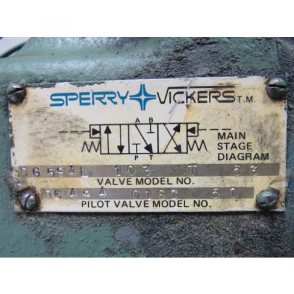 Sperry Liberia  Vickers DG5S4L 103 T 53 Hydraulic Directional Control Valve #9 image