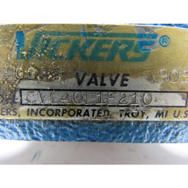Vickers Iran  CVC40L1S210 Slip-in Hydraulic Cartridge Valve #10 image