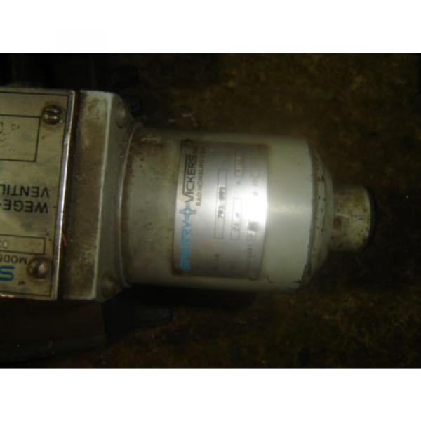vickers Laos  hydraulic solenoid valve 24 vdc do5 german mfg #7 image