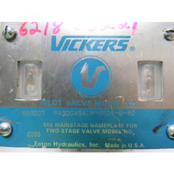 Vickers Barbuda  880027 PA5DG4S4-LW-012A-B-60 Hydraulic Directional Control Valve #10 image