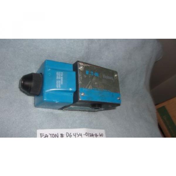 EATON Gambia  DG4S4-012A-B-60 VICKERS REVERSIBLE HYDRAULIC CONTROL VALVE FREE SHIPPING #4 image
