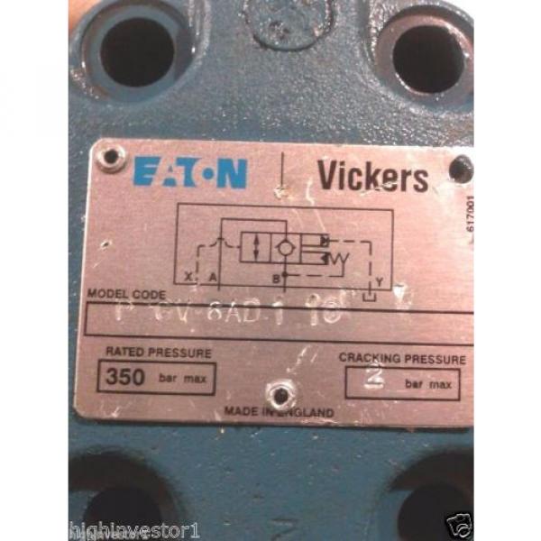 Eaton Ecuador  Vickers Pilot Operated Hydraulic Check Valve PCGV-6AD 1 10 Origin 350 bar max #5 image