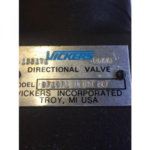Origin France  VICKERS DF10P1 16 5 20 HYDRAULIC DIRECTIONAL CHECK VALVE FREE SHIPPING #2 image