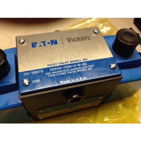 Eaton Cuinea  Vickers Dg4s4-012n-u-b-60 Hydraulic Directional Control Valve #2 image