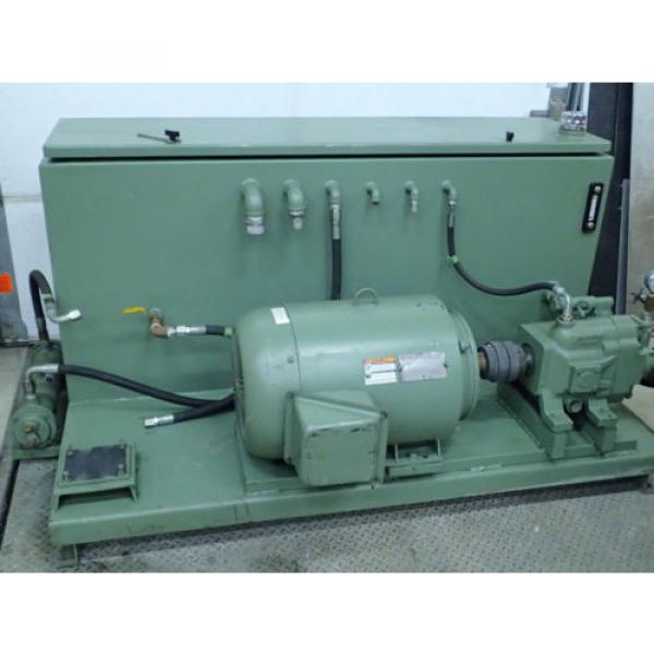 INDUSTRIAL Samoa Eastern  HYDRAULIC POWER PACK UNIT w/ VICKERS PUMP 45GPM 2500PSI PVB45-FRSF-20 #1 image
