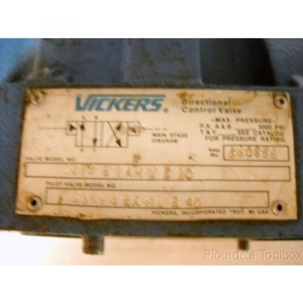 Vickers Russia  DG5S-8-2A-M-W-B-20 Two-Stage, Four-Way Directional Hydraulic Valve #3 image