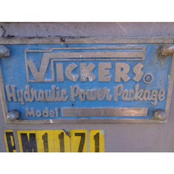 15 Hongkong  Hp Vickers Hydraulic Power Package Unit Vickers CT-10-B-10 CHJO11742 #3 image