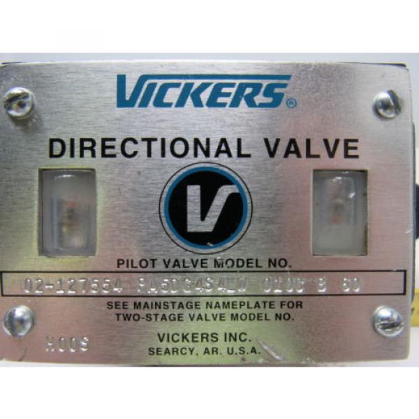 Vickers Liberia  02-127554  PA5DG4S4-LW-010C-B-60 Hydraulic Directional Control Valve #9 image