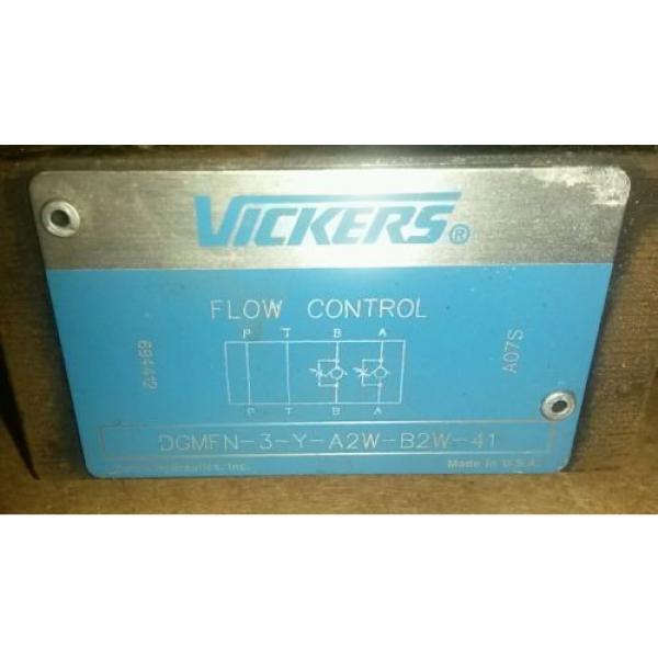 Origin Barbados  EATON VICKERS DGMFN-3-2-P2W-41 Hydraulic Pressure Flow Control Valve #2 image