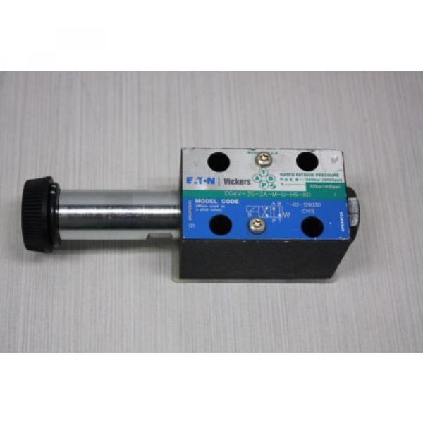 EATON Bulgaria  VICKERS Solenoid Operated Hydraulic Directional Valve DG4V3S amp; 507848 #1 image