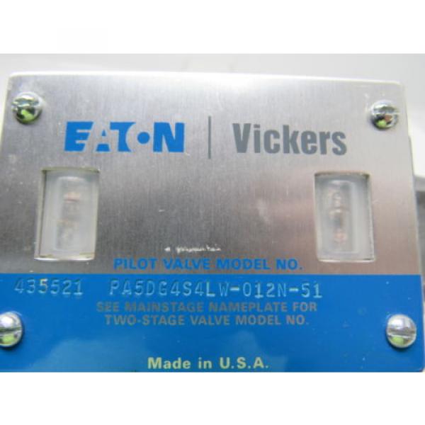 Eaton Belarus  Vickers 435521 PA5DG4S4LW-012N-51 Hydraulic Solenoid Directional Valve #8 image